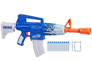 Nerf - Pistolet à Fléchettes Nerf LP & Flint-Knock - Jeux d