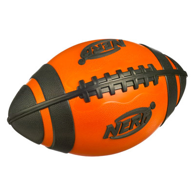  NERF Weather Blitz Foam Football for All-Weather Play - Easy-to-Hold  Grips – Great for Indoor and Outdoor Games - Green : Toys & Games