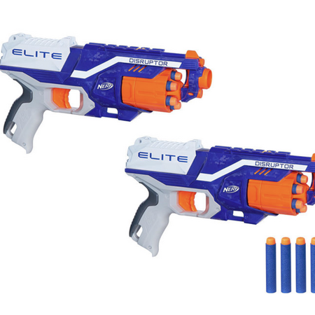 nerf elite disruptor pack de 2