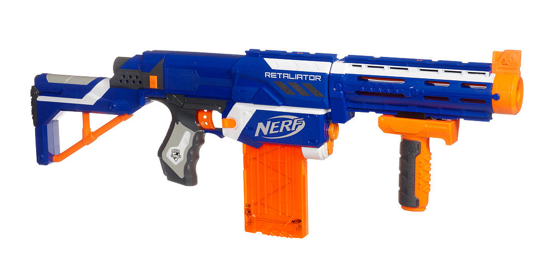 Darts Grip NERF N-Strike Elite RETALIATOR Blaster Barrel Clip Stock Darts Grip NERF N-Strike Elite RETALIATOR Blaster Barrel Clip Stock