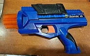 The blue Sonic 6.