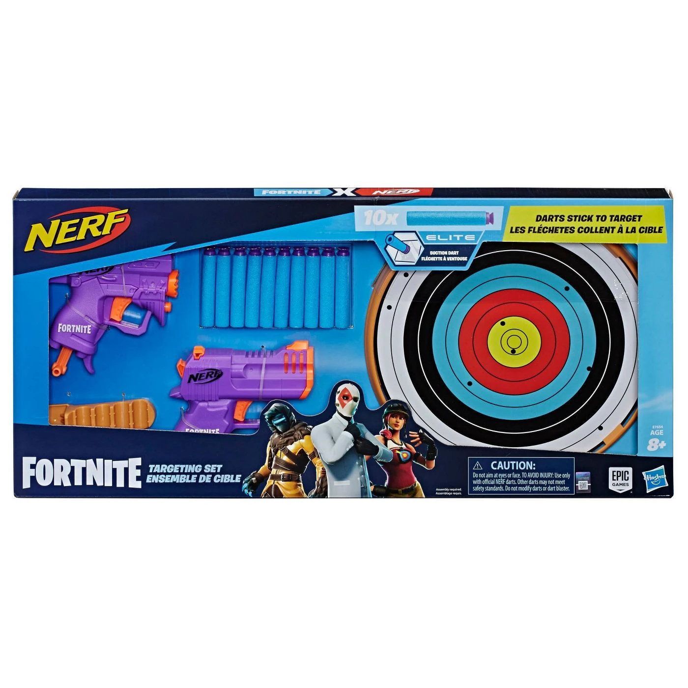 fortnite nerf guns at target