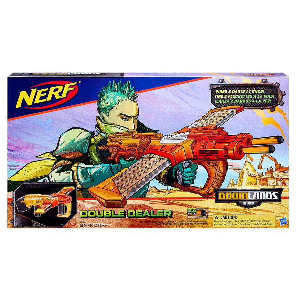 NERF ドゥームランズ　ダブルディーラー Nerf Doomlands Double Dealer – Blaster Barn
