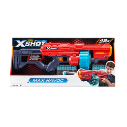 X-Shot Max Havoc – Red / Blue / Green - Blaster-Time