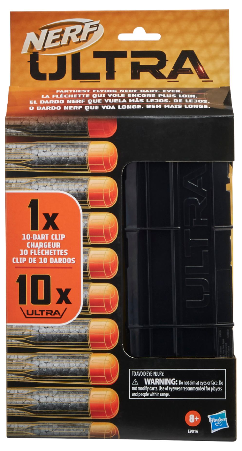 Nerf Ultra Pharaoh Blaster, 10-Dart Clip, Includes 10 Nerf Ultra Darts 