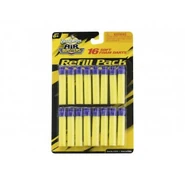 The old packaging for the sixteen dart refill pack.