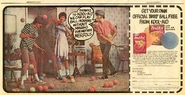 An ad from 1969 featuring the Nerf Ball.