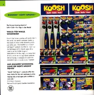 A Koosh ad from 1995 featuring the Koosh Vortex line.