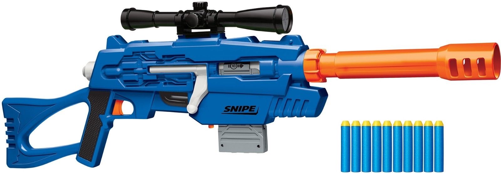 Air Warriors Carnivore Sniper Nerf Gun, snipers nerf guns