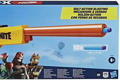  NERF Fortnite BASR-R Bolt Action Blaster - Includes 3