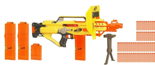 NERF N-Strike – Fusil d'Assaut Stampede ECS : : Jeux et