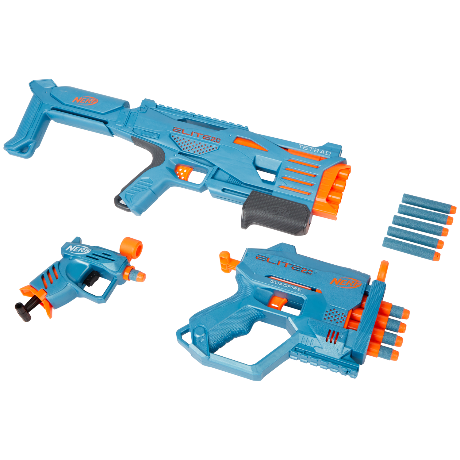 NERF Elite 2.0 Double Defense 2-Blaster Pack