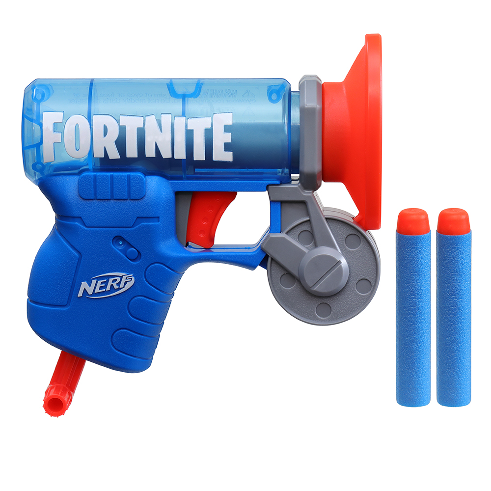 Nerf MicroShots Minecraft Cave Spider Blaster, Includes 2 Nerf