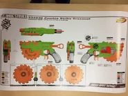The final design sheet for the Crosscut.