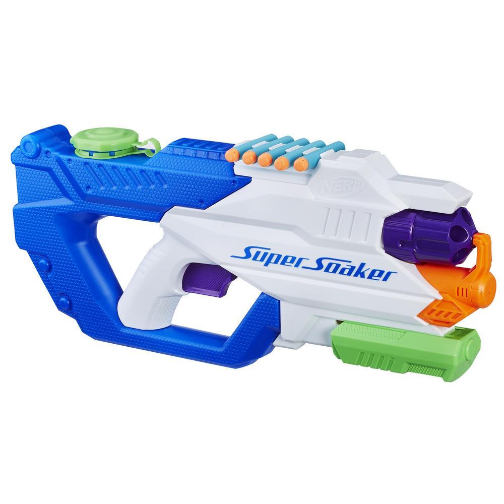 Nerf Lançador de Água Super Soaker Hydra - Hasbro na Americanas