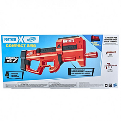 Nerf Fortnite Compact SMG Motorized Ultra Red Wrap Dart Blaster