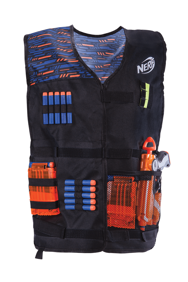 NERF - Elite Tactical Tech Vest : : Toys & Games