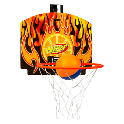 NERF Basketball Hoop Set - Pro Hoop Mini Hoop Set with Mini NERF