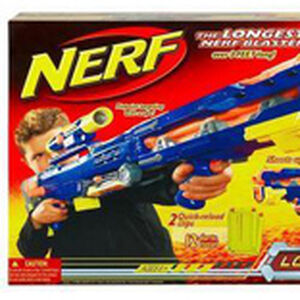 NERF Longshot CS-6 N-Strike Icon Series 3 in 1 Sniper Toy NO DARTS