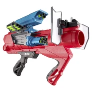 The Stealth Ambush with its dart holders, second barrel, and Smart Stick Shield deployed.