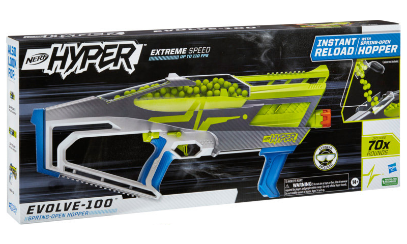 Nerf Hyper Evolve 100 Review