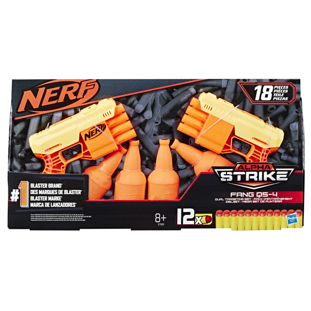nerf gun set of 4