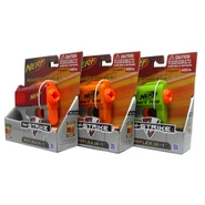 A packaged Reflex, along with two incorrectly packaged Micro Blasters.