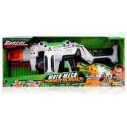 The packaging for the white Moto-Mech Power Blaster.