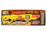The packaging for the yellow and red Belt Blitzer.