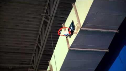 NERF Stunts Cyber Hoop Basketball Alley-Oop Perfect Shots