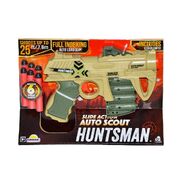 The packaging for the tan Auto Scout.