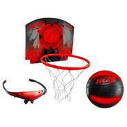 A variant of the red version of the Firevision Sports Nerfoop, where the Nerf logo is red.