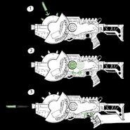 Instructions on how to fire the Ghoulgrinder.