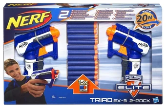 nerf n strike elite disruptor 2 pack