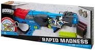 The packaging for the blue Rapid Madness.