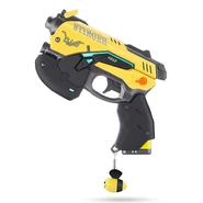 The left side of the B.Va blaster. The "Stinger" markings are also on the right side in the production model but absent in the infobox's stock image.