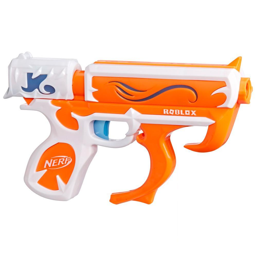 Nerf Roblox Arsenal: Pulse Laser Motorized Dart Blaster, 10 Nerf Darts,  Clip, Code to Unlock In-Game Virtual Item - Nerf