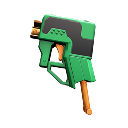 NERF Roblox Phantom Forces: Boxy Buster Dart Blaster, Pull-Down