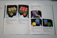 Listings for Nerfoop, Nerf Ball, Super Nerf Ball, Soccer Ball, and Basketball in the Parker Brothers catalog.