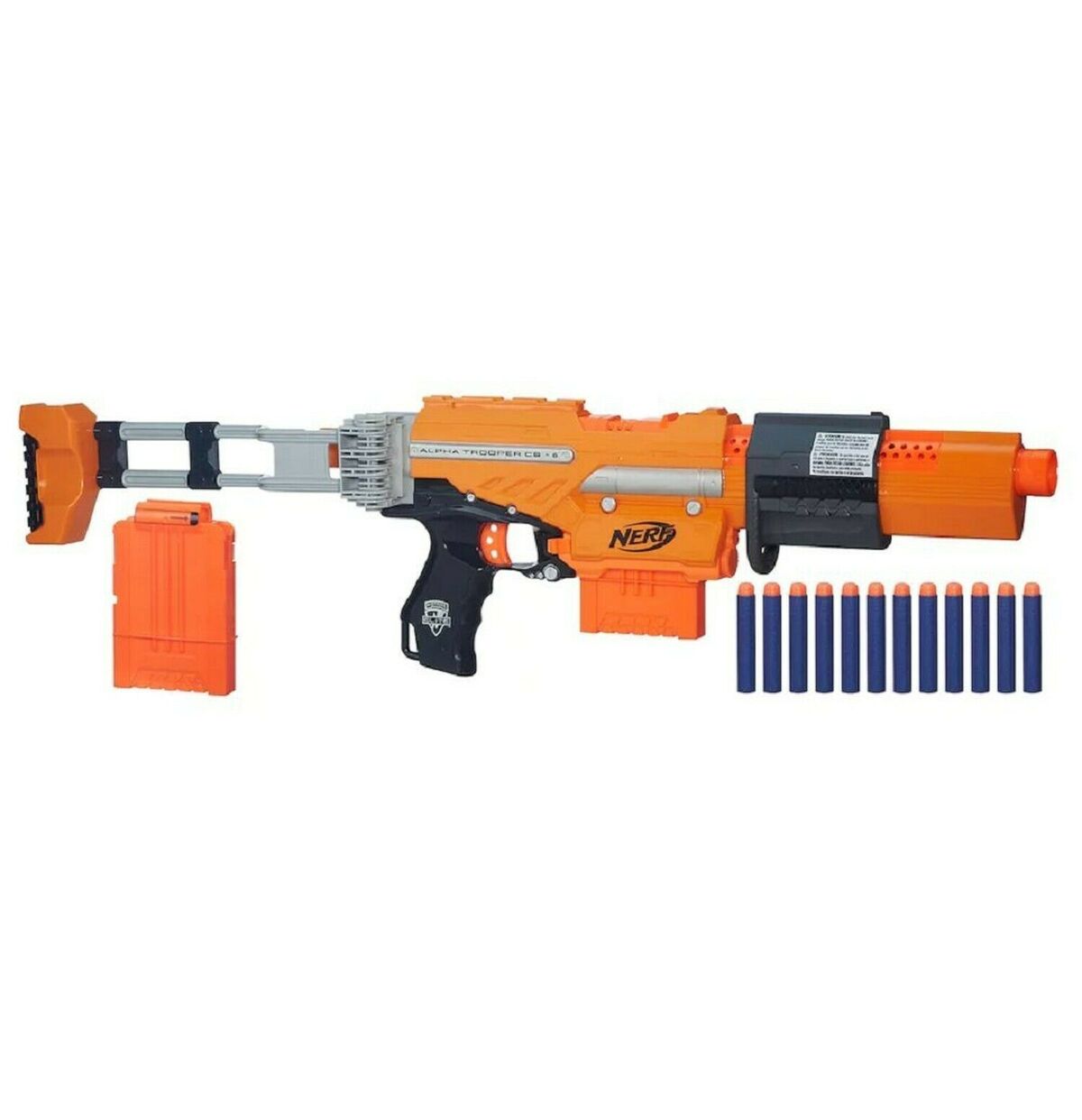  Nerf Longshot CS-6 Blue - Rare Discontinued Model