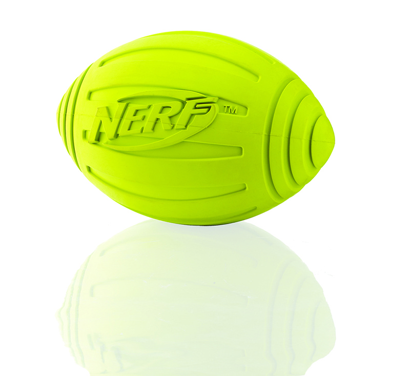 nerf squeaker football