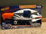 The packaging for the blue Incisor.