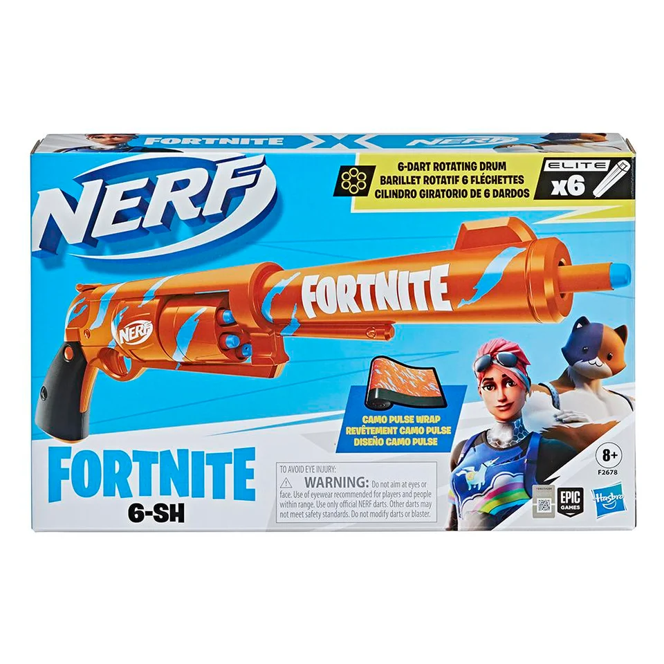 Fortnite Blue Shock NERF Blaster Is Made for Gamers - The Toy Insider
