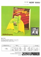 An ad from 1976 featuring Nerf-Man.