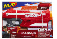 The packaging of the gray trigger variant of the Magnus.