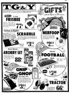 An ad from 1972 featuring the Football and Nerfoop.