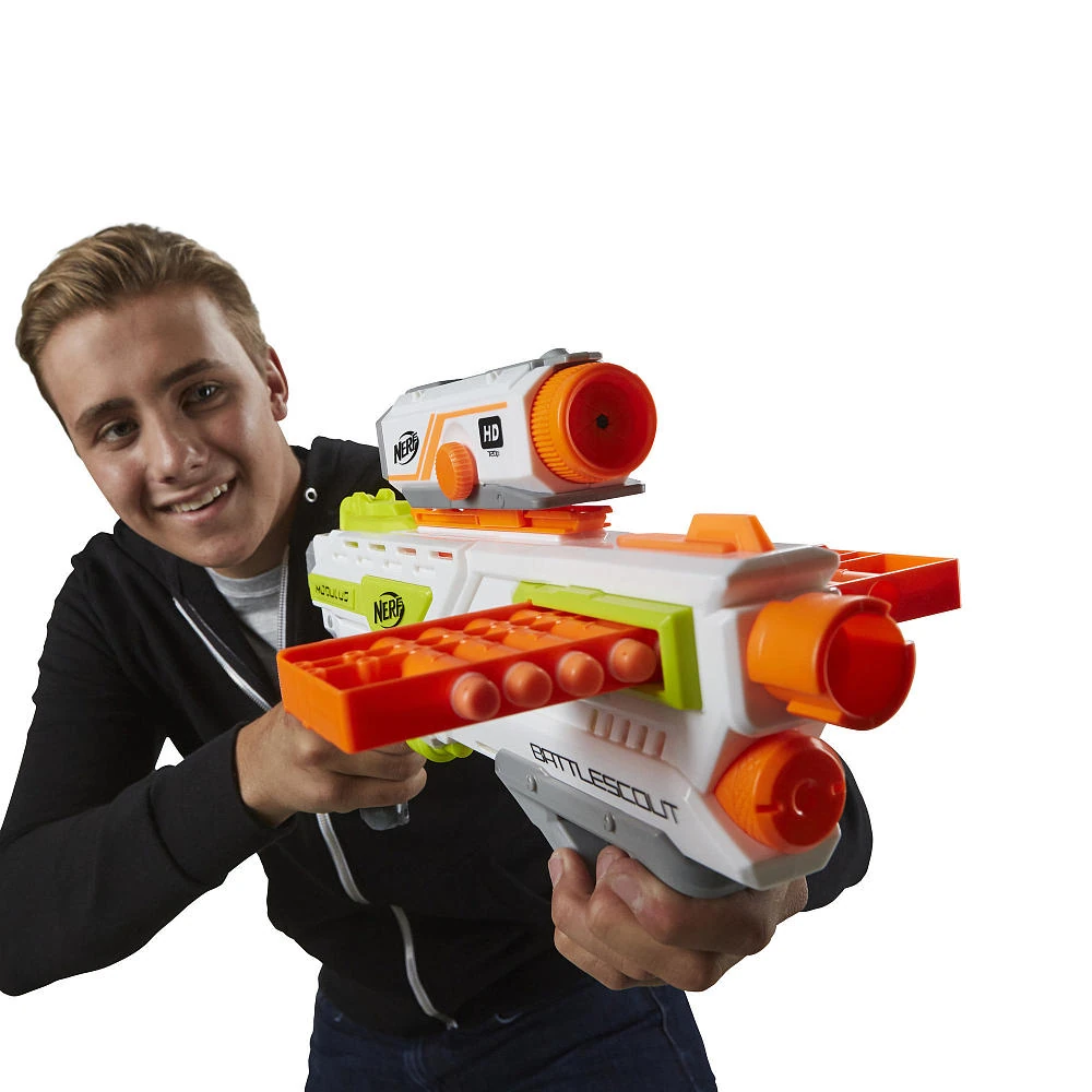 NERF　バトルスカウト　ICS-10　バトルカモシリーズ NERF Battlescout N-Strike Elite ICS-10 BattleCamo Blue