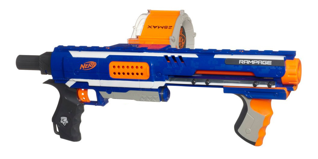 Nerf discount rampage accessories