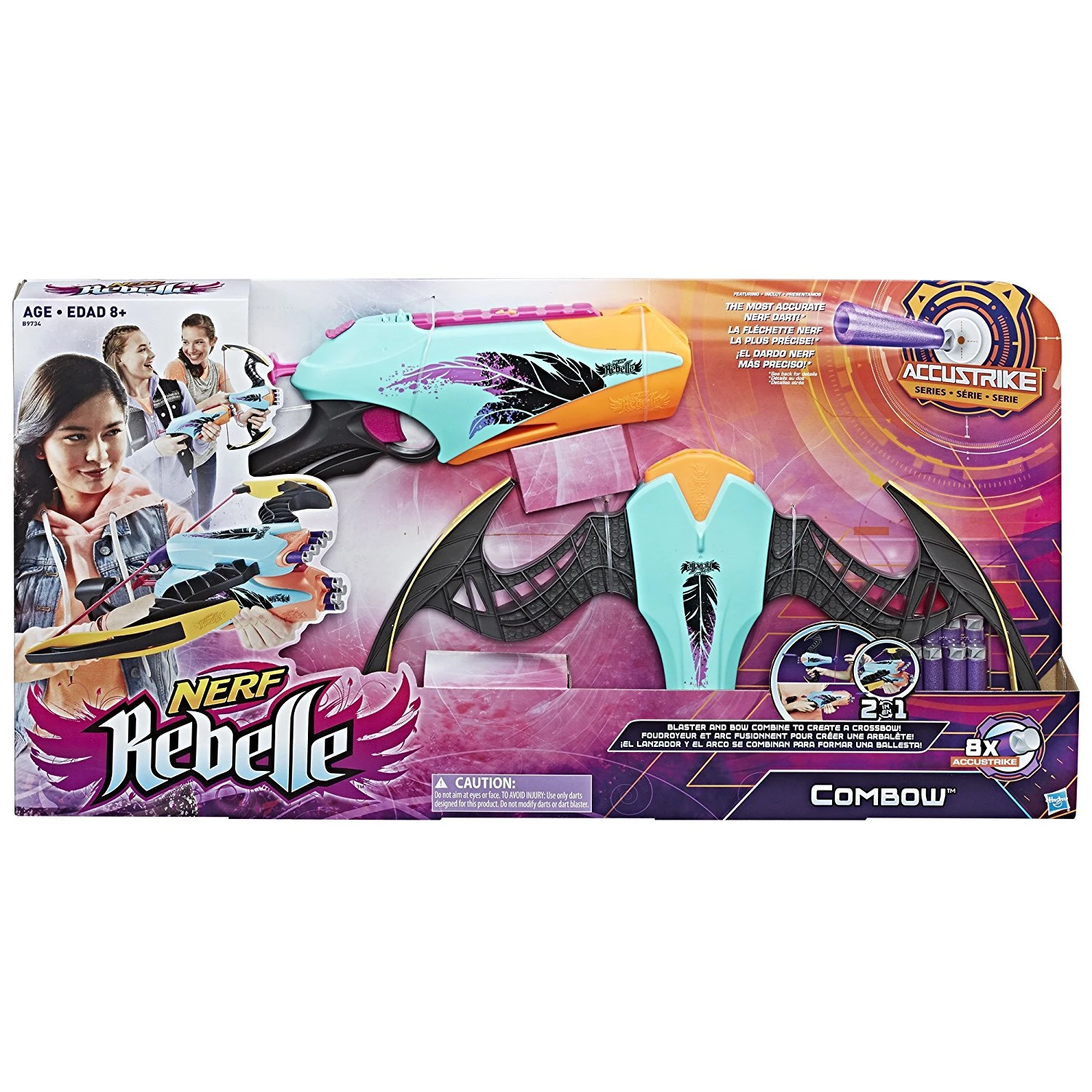 NERF Rebelle コンボウ2-in-1分離合体型ブラスターセット 新品 Combow | Nerf Wiki | Fandom