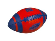 The red and blue Giants Weather Blitz Football.